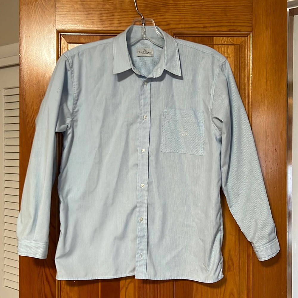 Trussardi junior button down boy shirt size 14